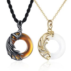 Buddha Stones Obsidian Chalcedony Meditation Round Pendant Necklace Necklaces & Pendants BS main