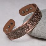 Buddha Stones Lucky Tree Of Life Balance Magnetic Adjustable Cuff Bracelet Bangle Bracelet Bangle BS 2
