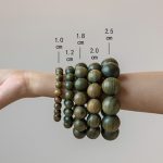 Buddha Stones Tibetan Green Sandalwood Soothing Cure Bracelet Bracelet BS 22