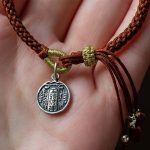 Buddha Stones Handmade 925 Sterling Silver Five Directions Gods of Wealth Luck Protection String Braid Bracelet Bracelet BS 3