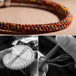 Buddha Stones Handmade Tibetan 925 Sterling Silver Chinese Zodiac Natal Buddha Zakiram Goddess of Wealth Protection Multicolored Rope Braided Bracelet Bracelet BS 6