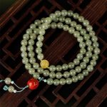Buddha Stones Jade Red Agate Amber Laughing Buddha Prosperity Bracelet Bracelet BS 9