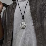 Buddha Stones Lucky FengShui Mythological Creature Taotie Wealth Necklace Pendant Necklaces & Pendants BS 1
