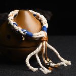 Buddha Stones Tibet Zakiram Goddess of Wealth Thangka Handmade Luck Bracelet Bracelet BS 2