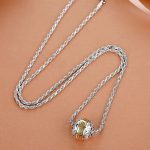 Buddha Stones Taoist Nine-Character Mantra Engraved Amulet Balance Necklace Rotatable Pendant Necklaces & Pendants BS 1