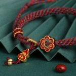 Buddha Stones Handmade Colorful Gourd Flower Protection Braided String Bracelet Bracelet BS 2