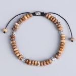 Buddha Stones Picture Jasper Positive Beads String Bracelet Bracelet BS 6