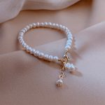 Buddha Stones Pearl Cat Paw Healing Chain Bracelet Bracelet BS 6