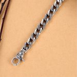 Buddha Stones Tibet Om Mani Padme Hum Double Dorje Vajra Creativity Bracelet Bracelet BS 3