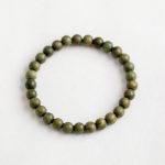 Buddha Stones Tibetan Green Sandalwood Soothing Cure Bracelet Bracelet BS 6mm(29 Beads)