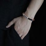 Buddha Stones Tiger Eye and Hematite Good Luck and Healing Bracelet Bracelet BS 6
