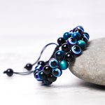 Buddha Stones Evil Eye Hematite Tiger Eye Protection Beaded Bracelet Bracelet BS 5