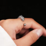 Buddha Stones Vintage Dragon Design Success Strength Adjustable Ring Ring BS 5