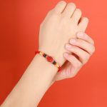 Buddha Stones Year of the Dragon 925 Sterling Silver Chinese Zodiac Cinnabar Auspicious Matches Blessing Bracelet (Extra 30% Off | USE CODE: FS30) Bracelet BS 7