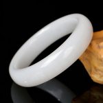 Buddha Stones Natural Golden Silk Jade Wealth Luck Bracelet Bangle Bracelet Bangle BS 12