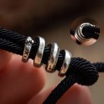 Buddha Stones Tibetan Om Mani Padme Hum Carved Amulet Double Wrap Bracelet Bracelet BS 6