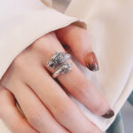 Buddha Stones 925 Sterling Silver Year Of The Dragon Luck Strength Adjustable Metal Ring Ring BS 5