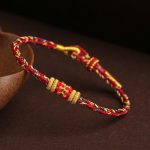 Buddha Stones Handmade Colorful Rope King Kong Knot Braided Luck Bracelet Bracelet BS 6