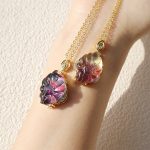 Buddha Stones Natural Colorful Fluorite Nine-Tailed Fox Protection Necklace Pendant Necklaces & Pendants BS 8