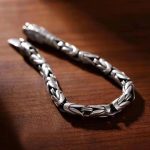 Buddha Stones Dorje Vajra Om Mani Padme Hum Peace Love Copper Chain Bracelet Bracelet BS 2