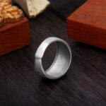 Buddha Stones 999 Sterling Silver Nine Tailed Fox Success Protection Ring Ring BS 3