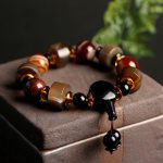 Buddha Stones Natural Sardonyx Luck Bracelet Bracelet BS 1