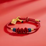 Buddha Stones 925 Sterling Silver Koi Fish Charm Wealth Success Braided Bracelet Bracelet BS 1