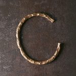 Buddha Stones Tibetan Bump Texture Copper Luck Cuff Bracelet Bangle Bracelet Bangle BS 7