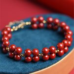 Buddha Stones Natural Cinnabar Beaded Blessing Bracelet Bracelet BS 5
