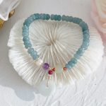 Buddha Stones Natural Hetian Jade Pearl Peace Buckle Fu Character Gourd Money Bag Strawberry Quartz PiXiu Luck Bracelet Bracelet BS Hetian Jade Peace Buckle
