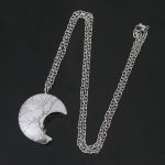 Buddha Stones Natural Quartz Crystal Moon Tree Of Life Healing Energy Necklace Pendant Necklaces & Pendants BS 10