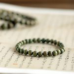 Buddha Stones Tibetan Green Sandalwood Soothing Cure Bracelet Bracelet BS 5
