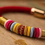 Buddha Stones Tibetan Handmade King Kong Knot Protection Magnetic Buckle Braided Bracelet (Extra 30% Off | USE CODE: FS30) Bracelet BS 8