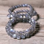 Buddha Stones Natural Moonstone Calm Positive Bracelet Bracelet BS 8