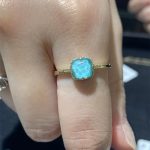 Buddha Stones 925 Sterling Silver Plated Gold Turquoise Protection Ring Earrings Necklace Pendant Set Bracelet Necklaces & Pendants BS 31