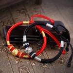 Buddha Stones 999 Sterling Silver Round Copper Coin Protection Luck Beaded String Bracelet Bracelet BS 4