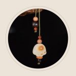 Buddha Stones Lightning Strike Wood Bodhi Seed Cat Paw Claw Auspiciousness Protection Tassel Bracelet Bracelet BS 8