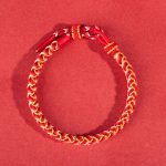 Buddha Stones Handmade Year Of The Dragon Scale Protection Rope Bracelet Bracelet BS 4