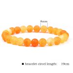 Natural Agate Stone Crystal Balance Beaded Bracelet Bracelet BS 63