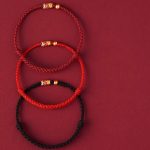 Buddha Stones 925 Sterling Silver Handmade Koi Fish Wealth Success Braided Rope Bracelet Bracelet BS 8