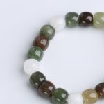 Buddha Stones Gradient Jade Luck Blessing Bracelet Bracelet BS 10