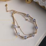 Buddha Stones Moonstone Positive Charming Chain Bracelet Bracelet BS 13