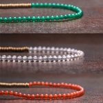 Tibetan Various Agate Stone Copper Protection Triple Wrap Bracelet (Extra 30% Off | USE CODE: FS30) Bracelet BS 7