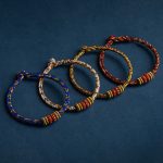 Buddha Stones Tibet Handmade Chinese Zodiac Natal Buddha Luck Strength Braided String Bracelet Bracelet BS 1