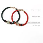 Buddha Stones Tibetan Green Aventurine Luck Braid String Bracelet