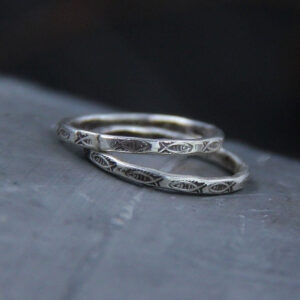 Buddha Stones 925 Sterling Silver Luck Koi Fish Wealth Ring Ring BS 62mm