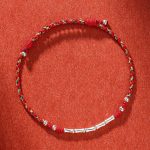 Buddha Stones Tibet Handmade Multicolored Bamboo Protection Braided String Bracelet 7