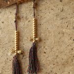 Buddha Stones Tibet 108 Mala Beads Bodhi Seed Bagua Vajra Wealth Bracelet Mala Bracelet BS 8