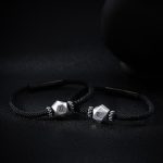 Buddha Stones 999 Sterling Silver 12 Constellations of the Zodiac Protection Handmade String Bracelet Bracelet BS 9