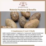 Buddha Stones 108 Mala Beads Bodhi Seed Luck Wealth Bracelet Wrist Mala Mala Bracelet BS 8